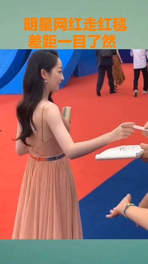 红毯明星网红差距,璀璨与光晕的差距解析